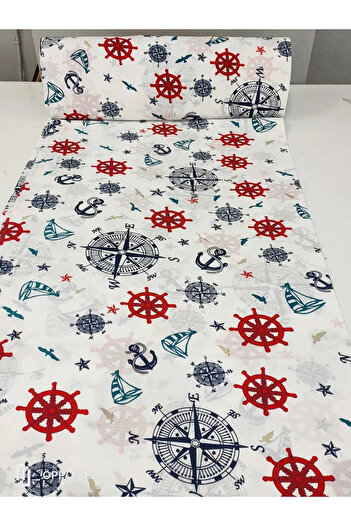 Castamere Ranforce Meterlik, Nevresimlik Fabric - 100X240