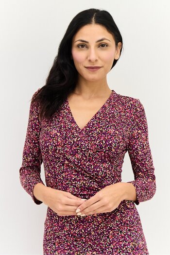 ORSAY Women Allover Print Midi Dress, Multicolor
