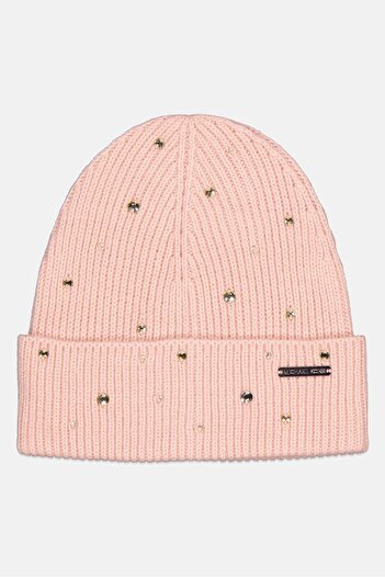 Michael Kors Women Embellished Beanie, Pink