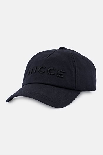 Nicce Men Embroidered Logo Adjustable Cap, Black
