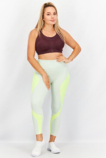 adidas Women Tight Fit Essential Training 7/8 Leggings, Light Green