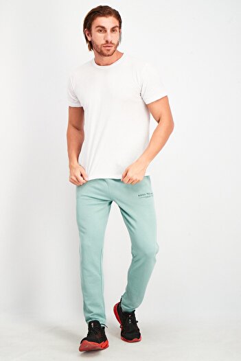 Ocean Pacific Men Sportswear Fit Pull On Training Sweatpants, Sage Green