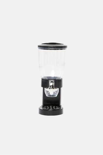 Alta Plastic Cereal Dispenser, Black