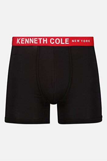 Kenneth Cole Men 2 Pack Brand Logo Trunks, Multicolor