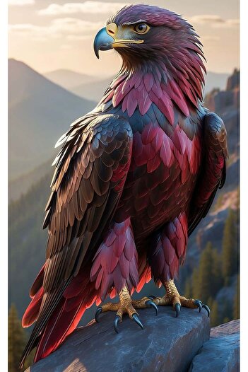 Dialands Mozaik Noble Eagle 40X64Cm T45 Dialands Diamond Mosaic Painting