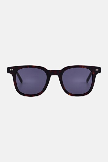 Tommy Hilfiger Men 20756608648IR Square Sunglasses, Brown Havana