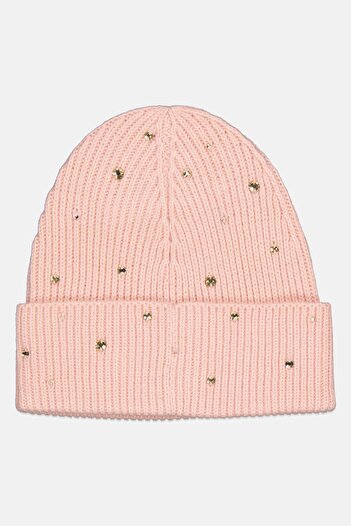 Michael Kors Women Embellished Beanie, Pink