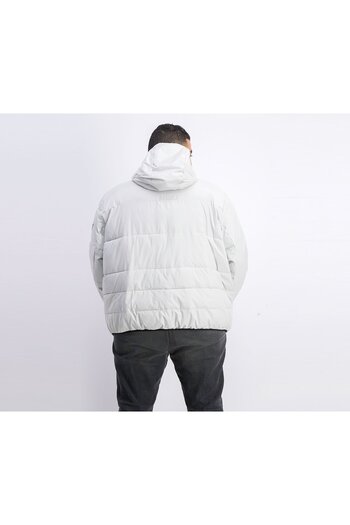 Dkny Men Big and Tall Hooded Puffer Jacket, Silver