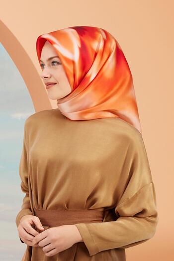 Armine Silk Scarf - 9124D-86 - Sura