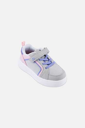 RBX Toddlers Girl Velcro Closure Outdoor Shoes, Light Grey