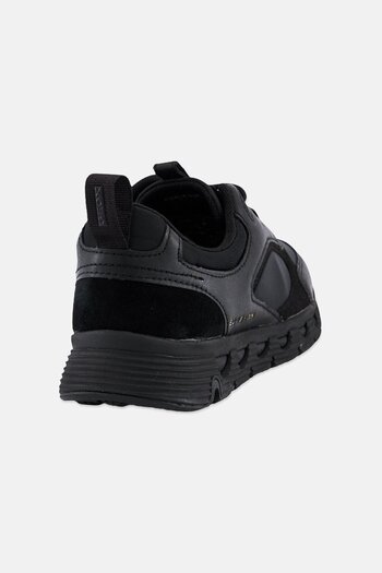 Geox Women D Spherica Ecub Lace Up Casual Shoes, Black