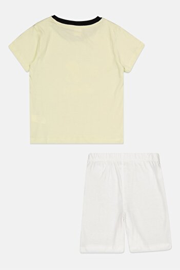 PEANUTS Kids Boy 2 Pcs Graphic Print Top And Bottom Pajama Set, Multicolor