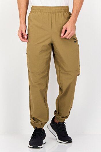 Puma Men Sportswear Fit Training Track Pants, Khaki