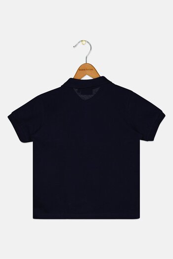 Perry Ellis America By Kids Boy Brand Logo Polo Shirt, Navy