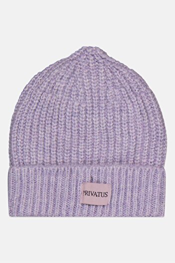 DeFacto Women Crochet Beanie, Lavender