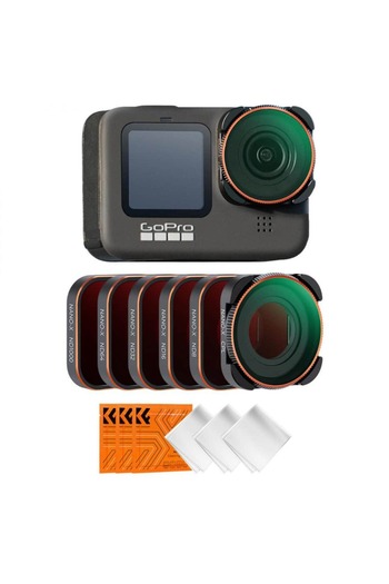 K&F CONCEPT Set of 6 Filters ND8-1000 CPL SKU.2012 Filter Set For GoPro Hero 9 13