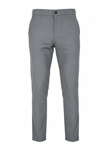 hello7 Men's Slim Fit Straight Cut Cotton Chino Trousers