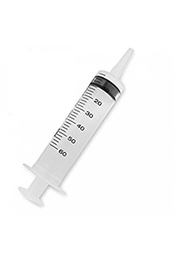 MEDISOFT Disposable Syringe, 60 ml