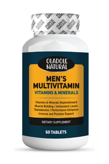 Oladole Natural Men's Multivitamin - 60 Tablets
