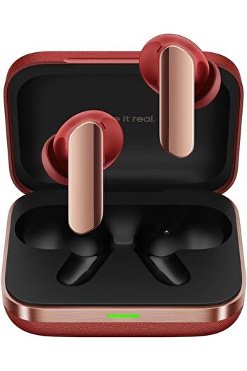 realme Buds Air 7 Pro | Dual‑Driver ANC Earbuds | IP55 Water‑Resistant (Fiery Red)