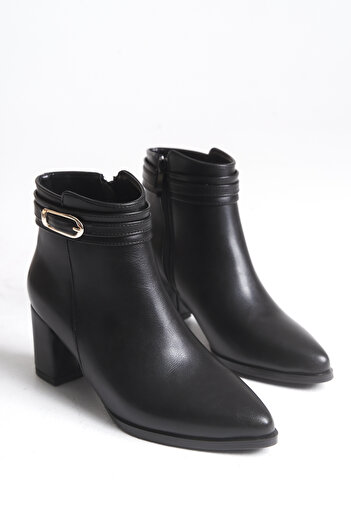 Liza Shoes Berra Women's Belt Detailed Casual Boots A031-K19509
