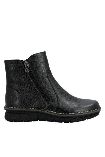 Rieker Casual boots, women, RIEKER, 73365-00 black, genuine leather 37