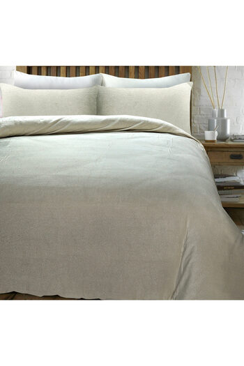Sleeptime Glamour flannel Deco Foil Creme bedding set