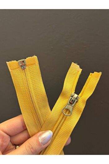 Gönülden Tasarım Mustard Yellow Zipper 55X3 cm