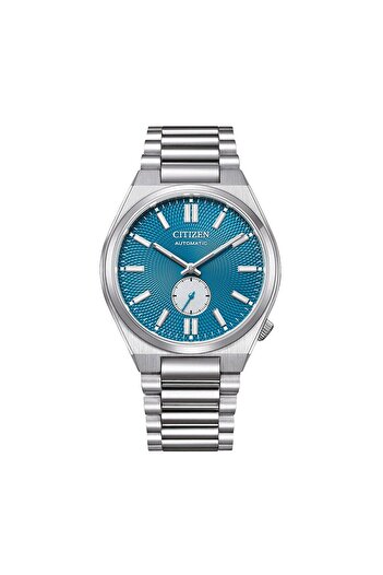 Citizen Nk5010-51L Men's Wristwatch |   40mm Stainless Steel Case, Blue Textured Dial, Automatic Movement