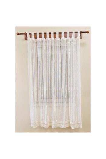 Valentini Bianco Curtain PR028B, 100% Cotton, 100x150 cm