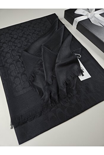 sem oyuncak Luxury Shawl C Pattern Cotton Cashmere Silk Shawl 4 Seasons Double-Sided 75 X 200 cm