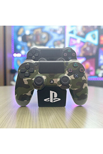 multiogz Ps4 Dualshock 4 Dual Handle Stand – Gamepad Holder Bracket |   Organizer Game Console Accessory
