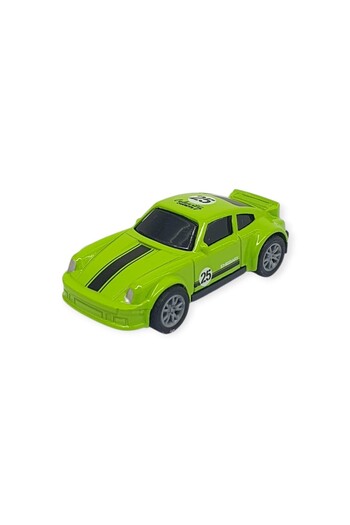SEHER OYUNCAK Pull and Drop Metal Small Cars 8 cm - Sh40031 - Light Green