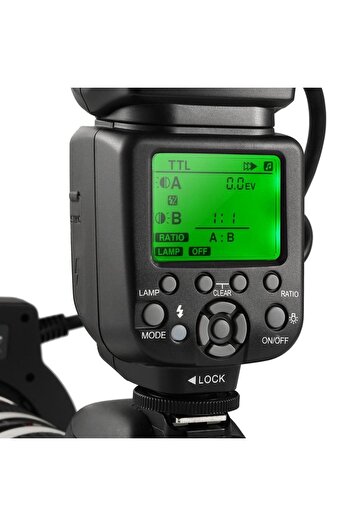 K&F CONCEPT Yongnuo YN24EX E-TTL macro flash for Canon