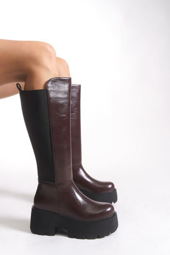 Riccon Yavessiel Women's Boots 0012169 Burgundy Rustic