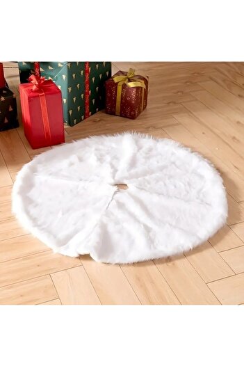 OEM Christmas tree mat, White
