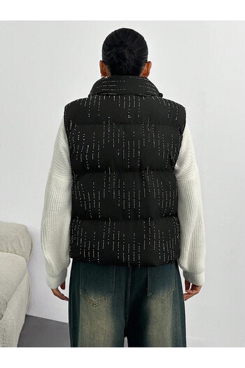 MONAMORE Women's Padded Inflatable Stone Vest