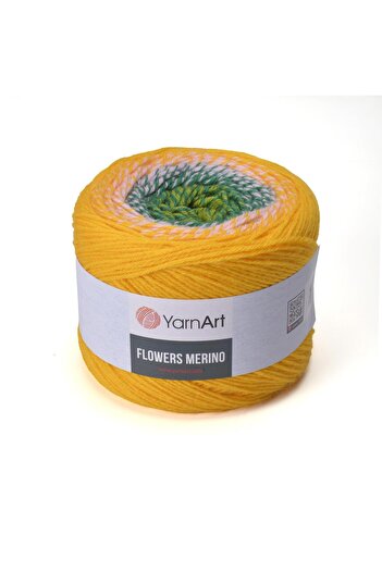 Yarnart Flowers Merino - Marble Hand Knitting Yarn Marble-566