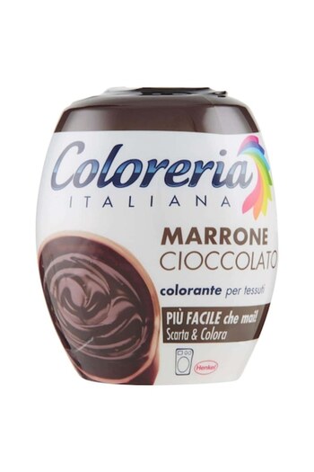 coloreria italiana Marone Cioccolato Textile Dye, Chocolate Brown, 350 g