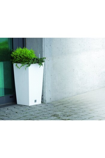 Other RATO DRTS400 Tall Flowerpot with Insert | White