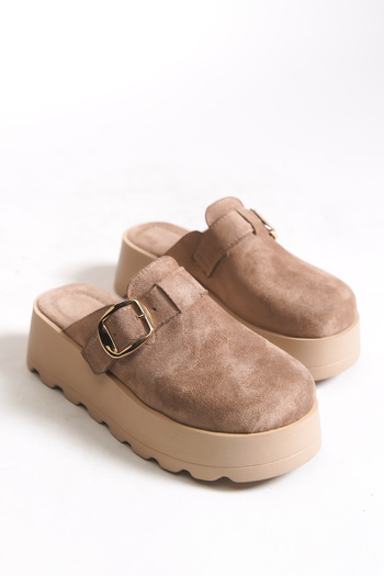Riccon Elyvanora Women's Slippers 0012125 Mink