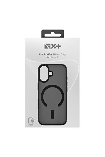 NEXT ONE NOA Mist Shield Protective Case with MagSafe for iPhone 17, Black