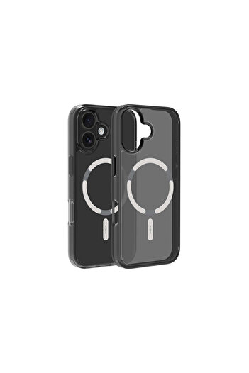 unkown DVICED silicone protective case for iPhone 17 Pro, MagSafe, Smoky Silver
