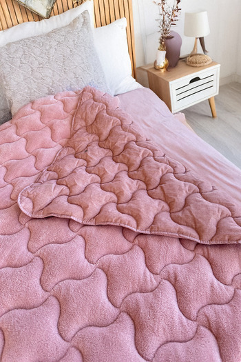 Sofline Single Welsoft Quilt - Double Sided, Soft, Lightweight (160X220Cm)