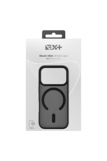 NEXT ONE NOA Mist Shield Protective Case with MagSafe for iPhone 17 Pro, Black