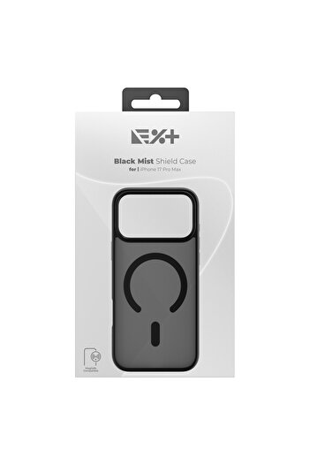 NEXT ONE NOA Mist Shield Protective Case with MagSafe for iPhone 17 Pro Max, Black