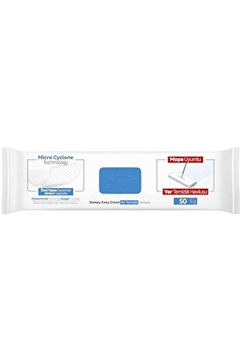 STOREMAX Polysight Clean Bleach-Added Mopa Compatible Floor Cleaning Towel & Wipe 50 Sheets Trendzap 467