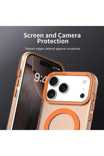 Alstrap iPhone 17 Pro Magsafe Compatible Clear Case – Shock-Absorbing with Camera Protector, Premium Cover