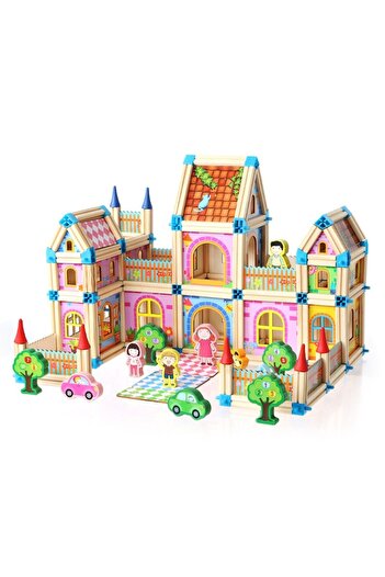 OEM Jucărie educațională, Castel din lemn Montessori