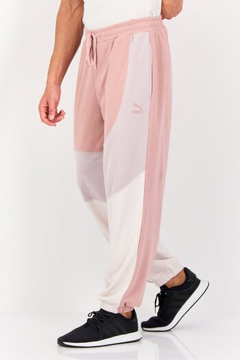 Puma Men Sportswear Fit Training Convey Sweatpants, Old Rose